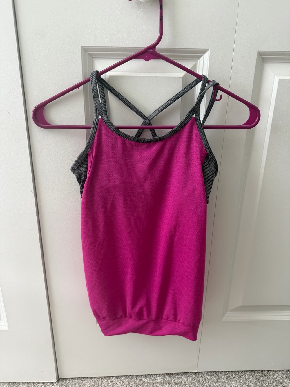 Athleta girl active tank with built in bra